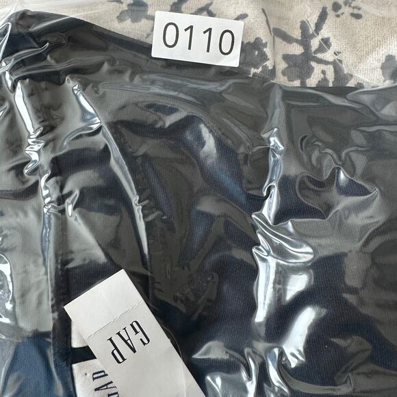 gap womens xl true black bell sleeve shift dress stretch knit minimalist nwt - Picture 10 of 10